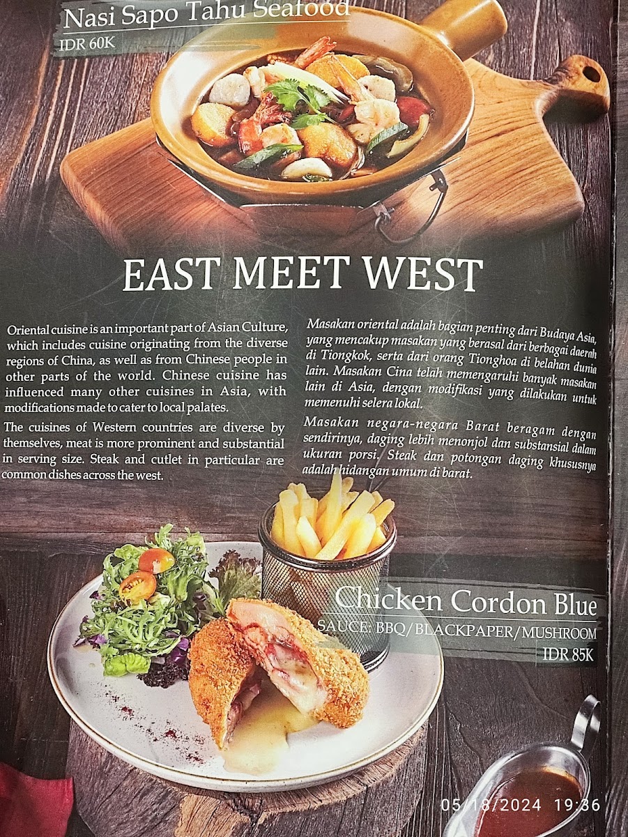 Madame Sari Restaurant Menu - Image 1